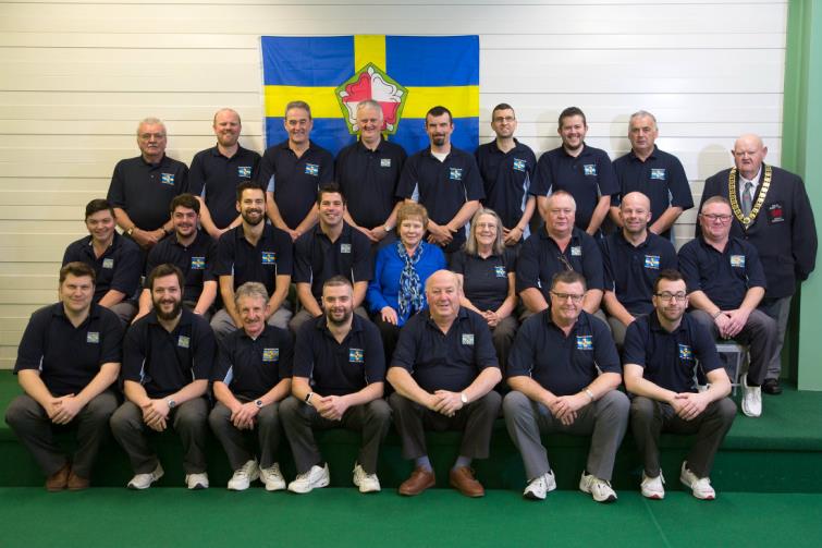 The Pembrokeshire Short Mat Bowls Association team